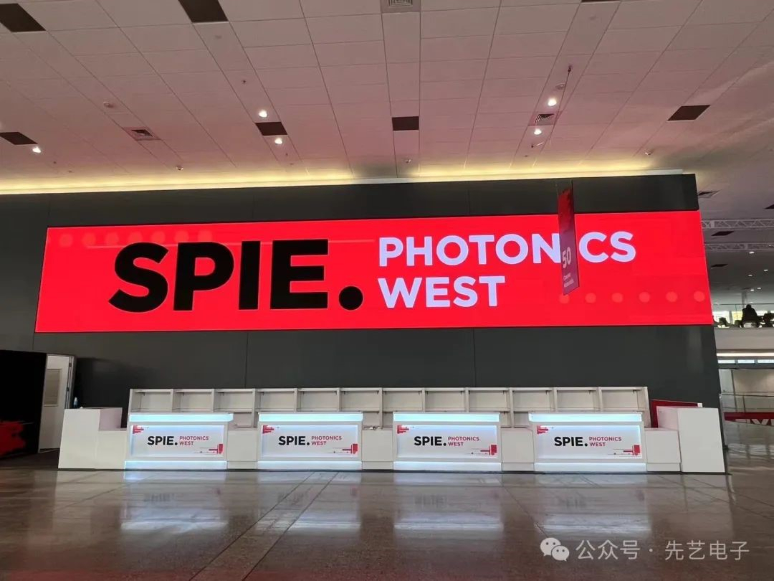 SPIE Show | 威尼斯欢乐娱人城3328首次亮相海外SPIE Photonics West展